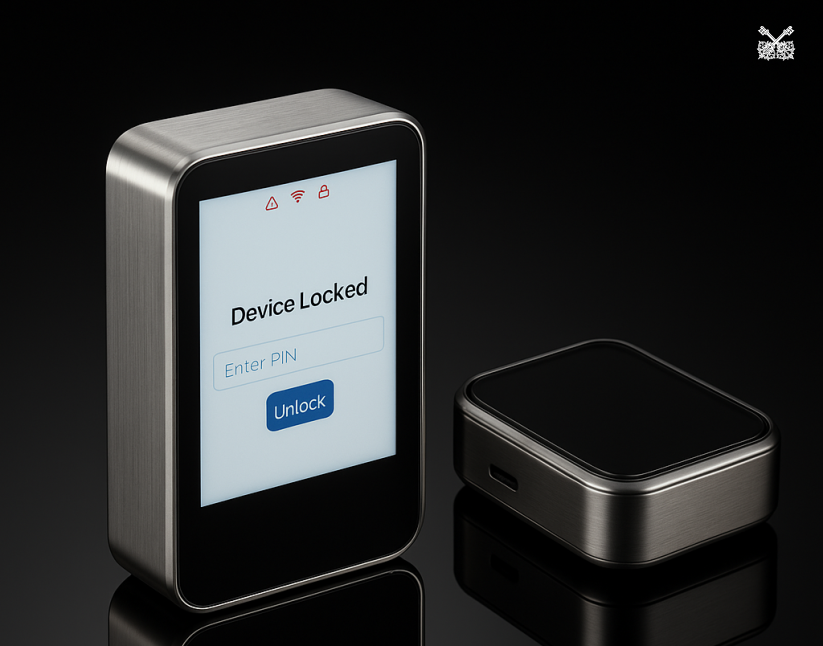 Hierophant HSM-T hardware messenger with touchscreen